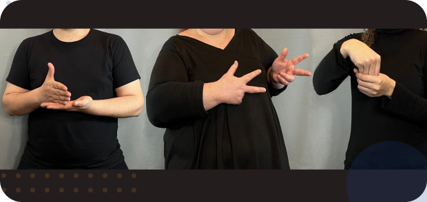 Interpretes lenguaje de señas